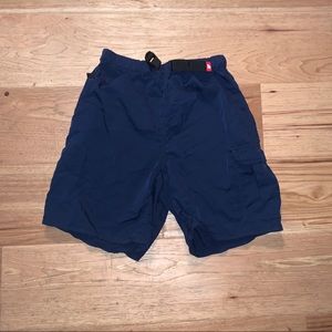 Blue north face shorts